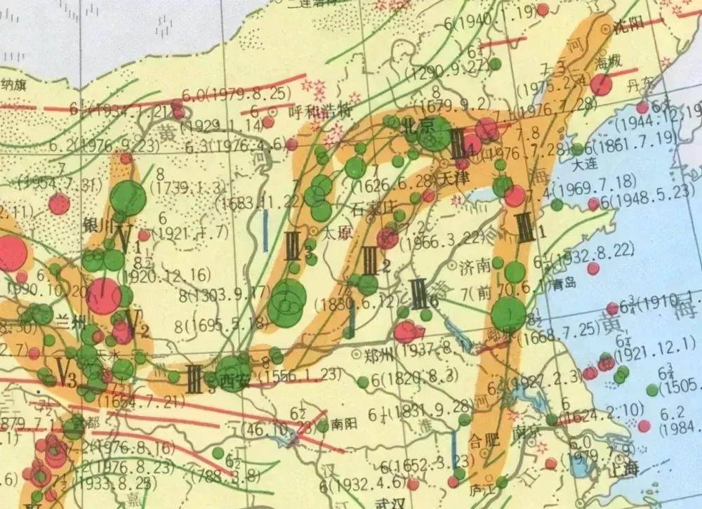 历史上此地震带上就发生过1966年邢台7.