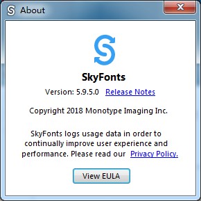 SkyFonts()