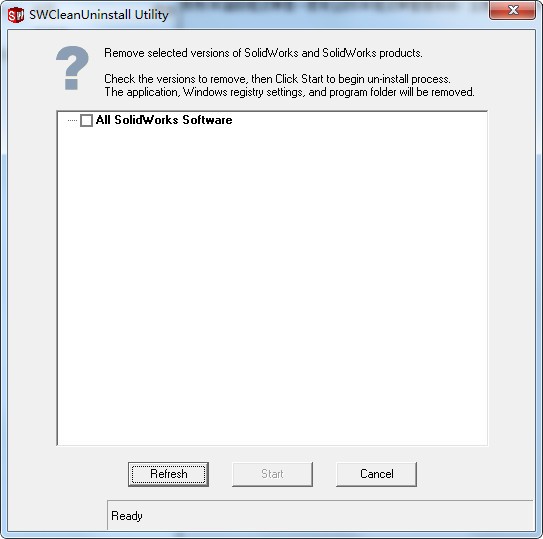 SolidWorksȫ(SWCleanUninstall)