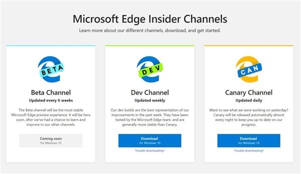 Microsoft Edge Dev(Chromium Edge)
