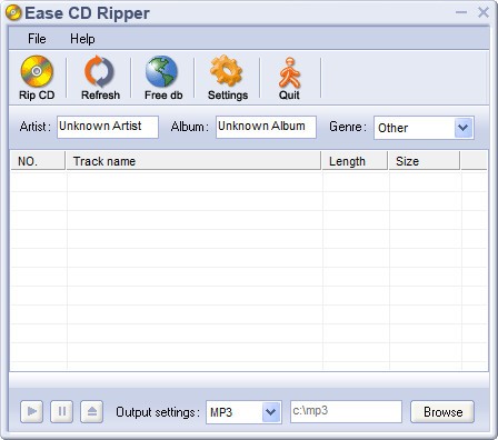 Ease CD Ripper(CD¼)