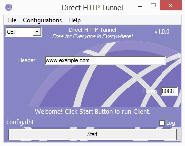Direct HTTP Tunnel(ֱHTTPͻ)