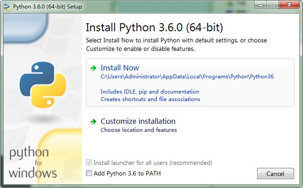 Python for windows 64λ