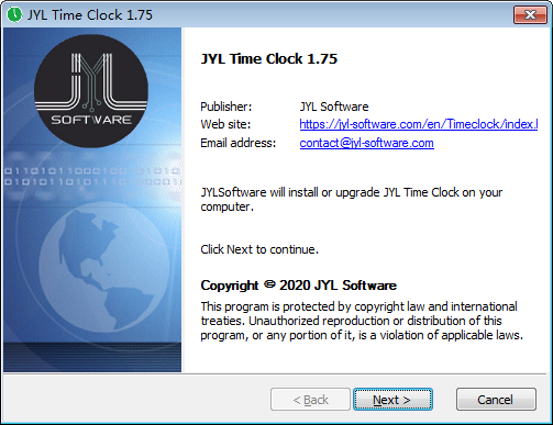 JYL TimeClock(ʱ׷ٹ)