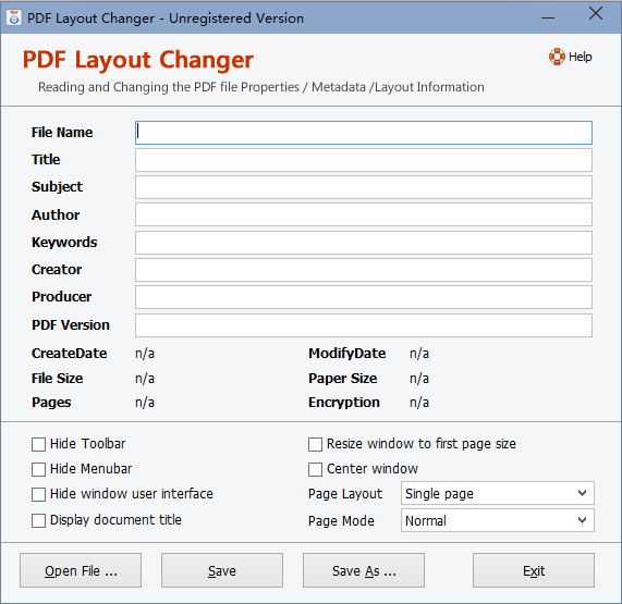 PDF Layout Changer(PDF޸)