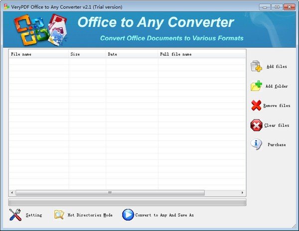 VeryPDF Office To Any Converter(ĵת)