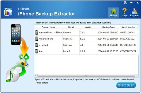 iPubsoft iPhone Backup Extractor(iosݻָ)