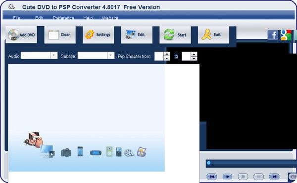 Cute DVD to PSP Converter(DVDת)