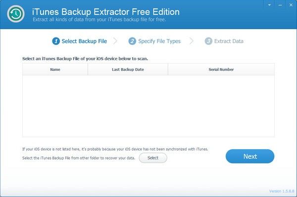 iTunes Backup Extractor Free Edition(iTunesȡ)