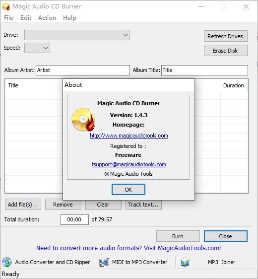 Magic Audio CD Burner(cd¼)