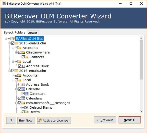 BitRecover OLM Converter Wizard(OLMת)