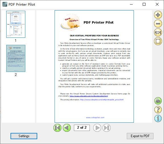 PDF Printer Pilot(PDFӡ)