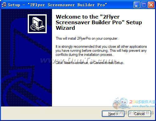 2Flyer Screensaver Builder Pro