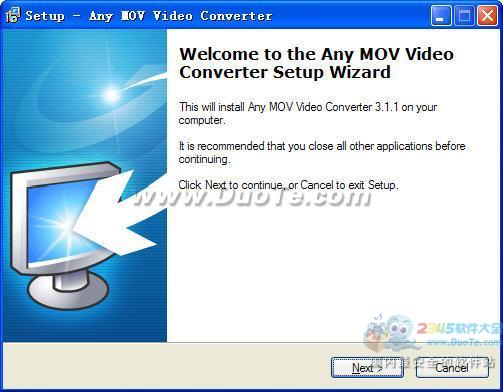 Any MOV Video Converter