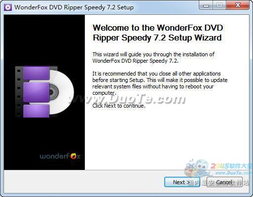 WonderFox Free DVD Ripper Speedy(DVDץȡת