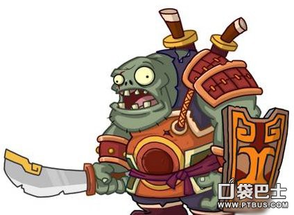 植物大战僵尸2持刀僵王功夫世界僵尸图鉴