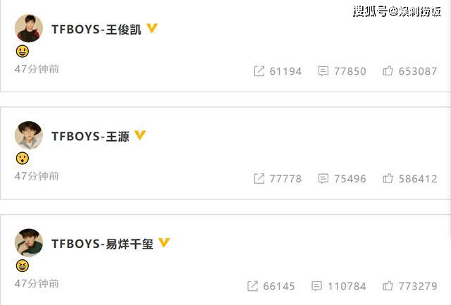 TFBOYSԱͬʱ TFBOYS״ε̨콱 