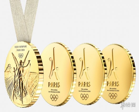 pg娱乐电子游戏官方网站巴黎奥运会奖牌设计创意先进！巴黎奥运会奖牌可拆成四块(图1)