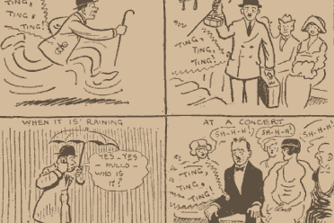 堪称精准但很诡异！100多年前的漫画预言手机的存在！