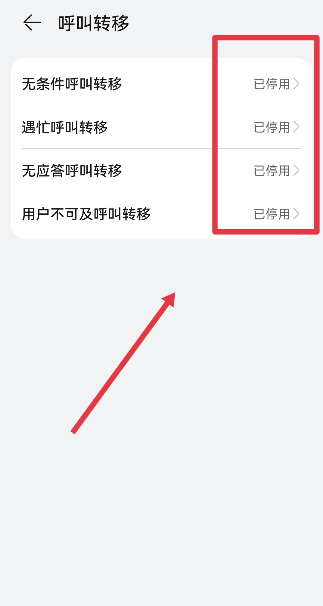 固定电话怎么呼叫转移图片