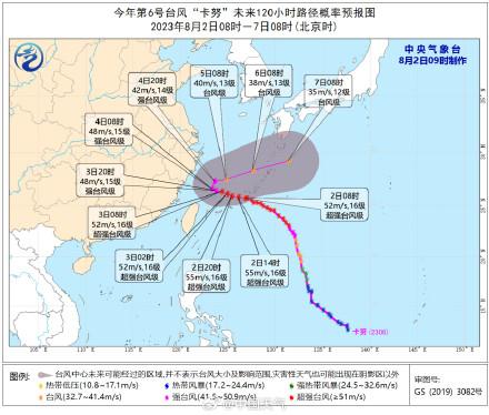 卡努台风最新消息路径 卡努又要回中国登陆是真的吗