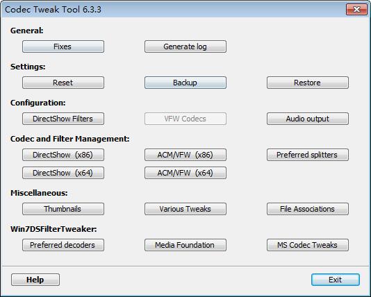 K-Lite Codec Tweak Tool(޸)