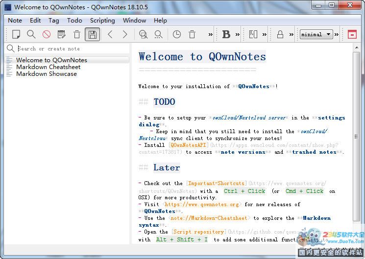 QOwnNotes(ʼǹ)