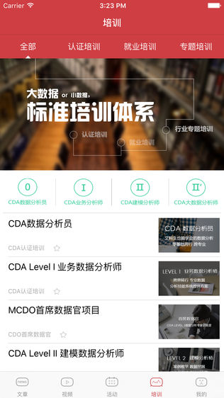 CDA大数据分析圈