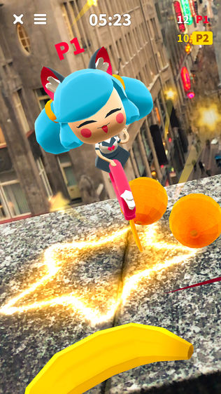 Flippy Friends Fruit Crush AR