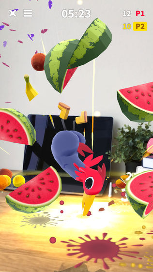 Flippy Friends Fruit Crush AR
