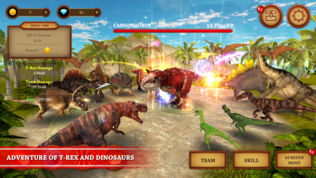 Dinosaur Fighting Game | Tͼ0