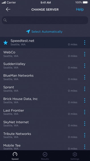 Speedtest