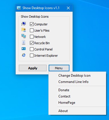 Show Desktop Icon(ʾͼ)