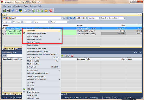 NewsBin Pro()