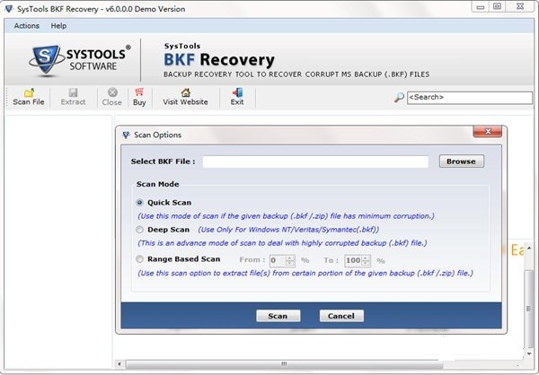 SysTools BKF Repair(BKF޸)