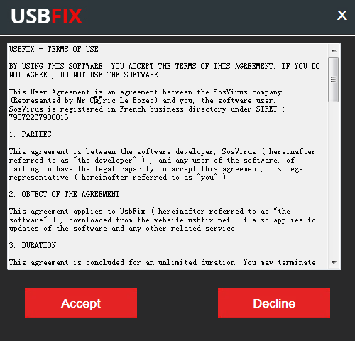 UsbFix()