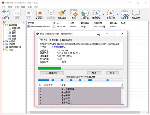 Internet Download Manager(idm)