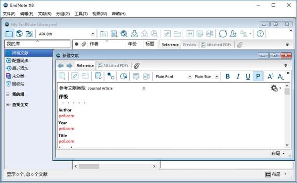 EndNote X8