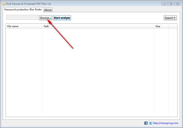 Find Password Protected PDF Files(PDFļ)