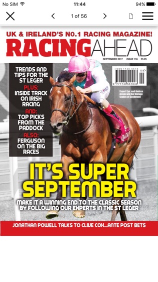 Racing Ahead Magazineͼ1