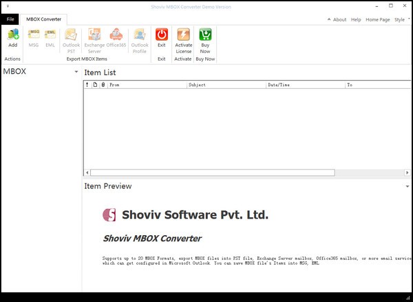 Shoviv MBOX Converter(MBOXת)