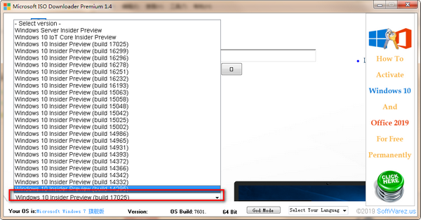 Microsoft ISO Downloader Premium(΢ϵͳ)