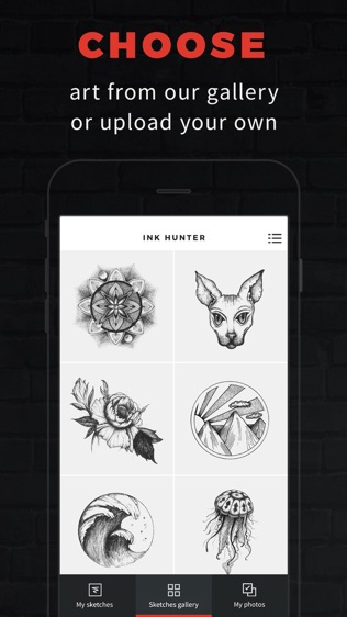 INKHUNTER Try Tattoo Designsͼ0