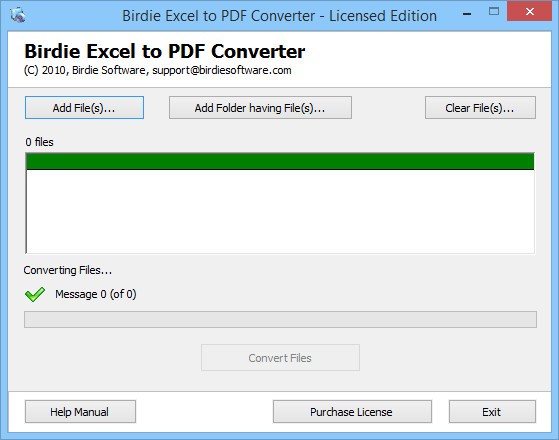 Birdie Excel to PDF Converter(XLSתPDFת)