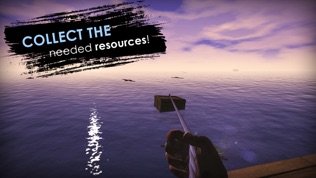 Survival on Raft in the Ocean