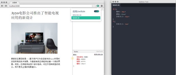 LiveStyle(CSS˫༭)