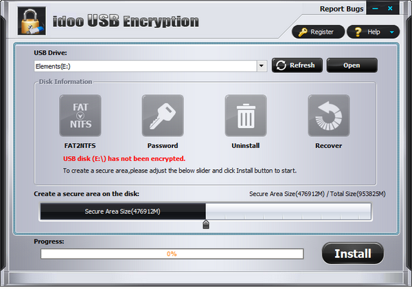 idoo USB Encryption(U̼)