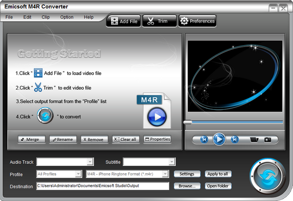 Emicsoft M4R Converter(M4Rת)