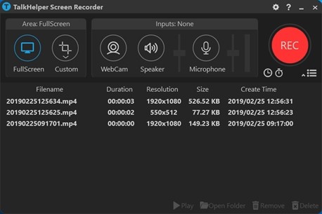 TalkHelper Screen Recorderz(Ļ¼񹤾)
