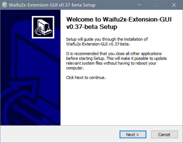 ͼƬŴ(Waifu2x-Extension-GUI)